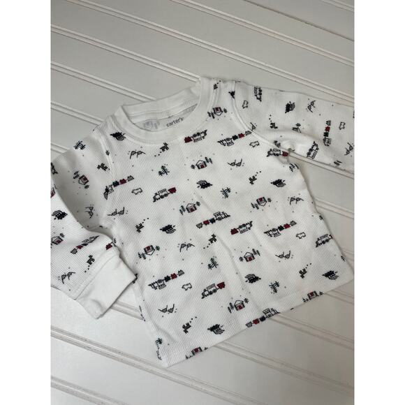 Levi’s Carter’s Raglan Sweater Full Zip Hoodie Shirt & Tee Bundle Size 18 MO - Picture 6 of 8